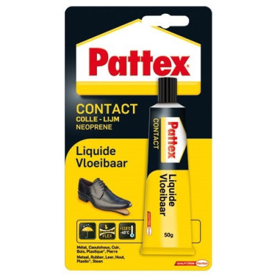 PATTEX CONTACT LIQ.TUBE BLISTER 50G (Vendu par 1)