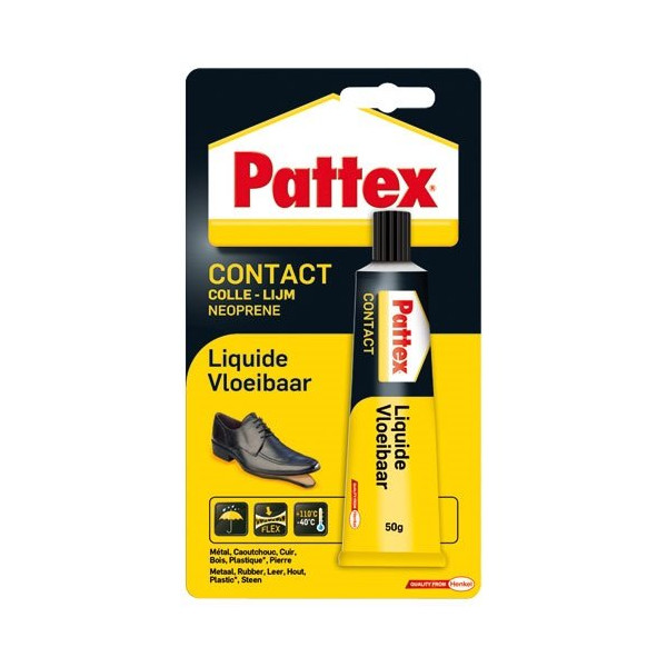 PATTEX - Pattex colle contact liquide tube blister 50g
