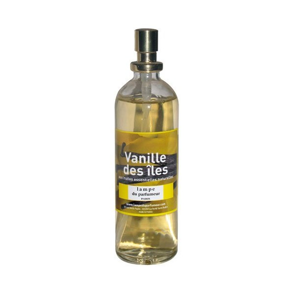 LAMPE DU PARFUMEUR - Vaporisateur d'ambiance 100 ml vanille des îles