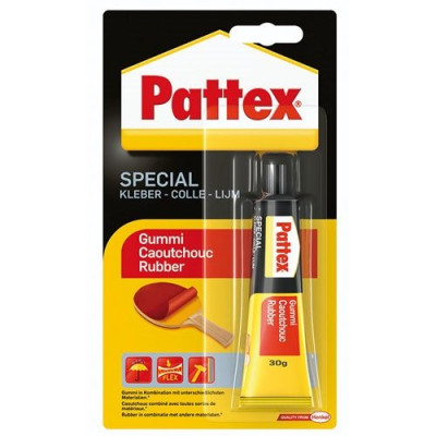 PATTEX SPECIALITE CAOUTCHOUC TUBE 30G (Vendu par 1)