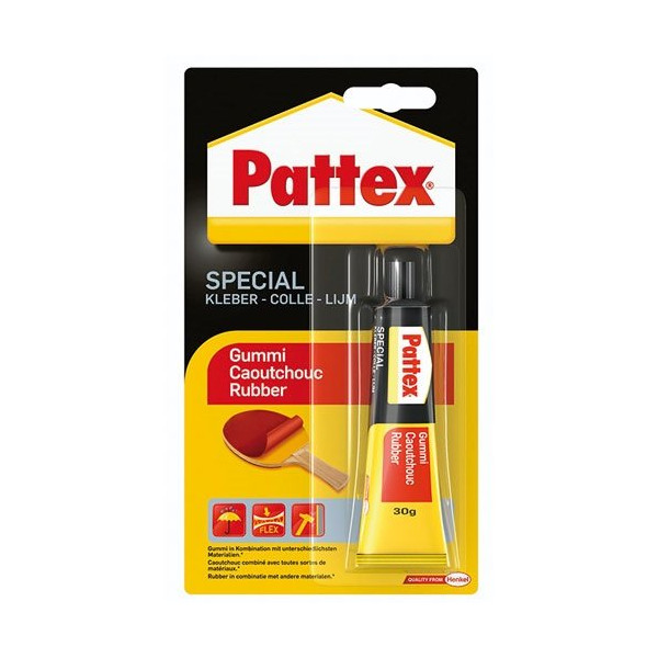 PATTEX - Pattex colle spécialité caoutchouc tube 30g