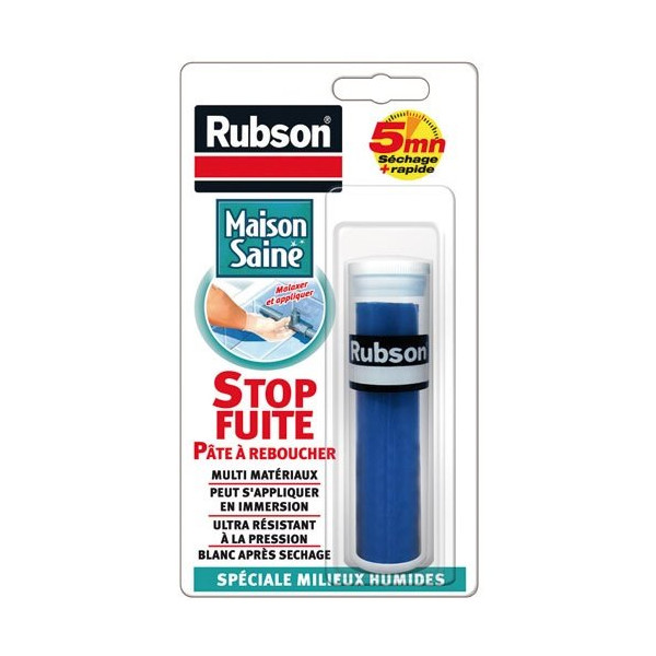 RUBSON - Outils Stop Fuite pâte à reboucher 64gr