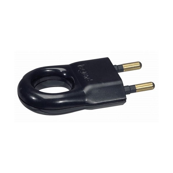 LEGRAND - Fiche mâle 2p 6a noir vrac