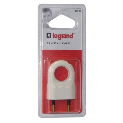 FICHE M 2P 6A BLANC SC