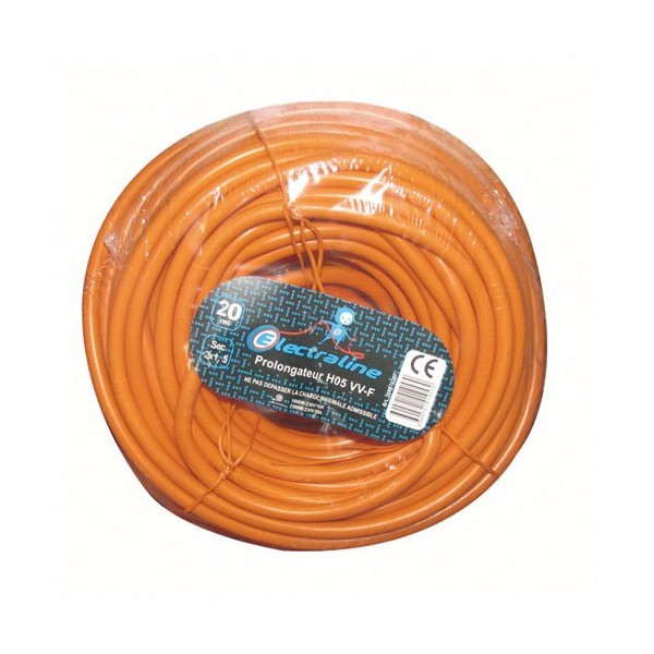 ELECTRALINE - Prolongateur jardin 2x1.5 20m