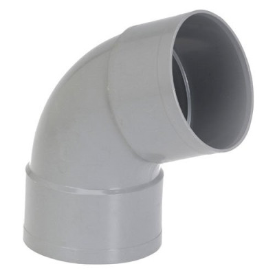 COUDE PVC FF D.100 67D (Vendu par 1)