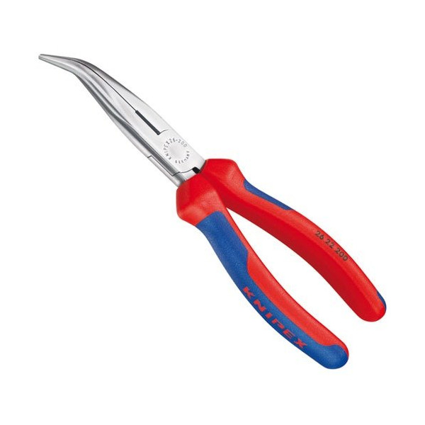 KNIPEX - Pince à bec coudée bimatière 200mm sur carte