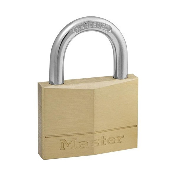 MASTER LOCK - Cadenas laiton - 50 mm - anse 25 mm