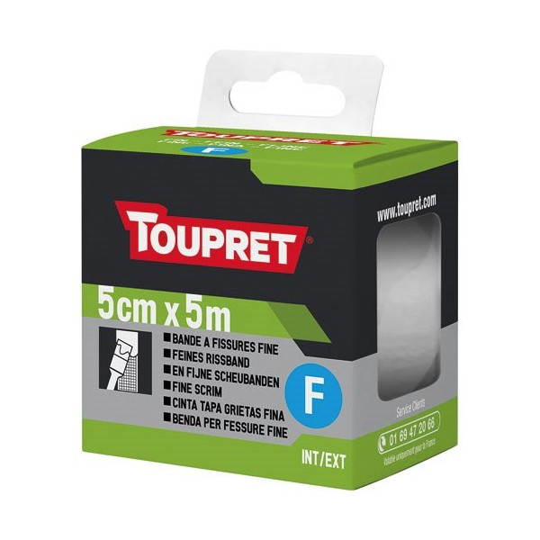 TOUPRET - Calicot fin rouleau 5mx5cm non adhésif cfc0505 gsa