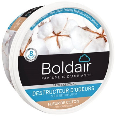 BOLDAIR GEL DEST.ODEUR FLEUR COTON300G (Vendu par 1)