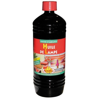 LIQUIDE POUR LAMPE ACTIFEU 1L NEUTRE (Vendu par 1)