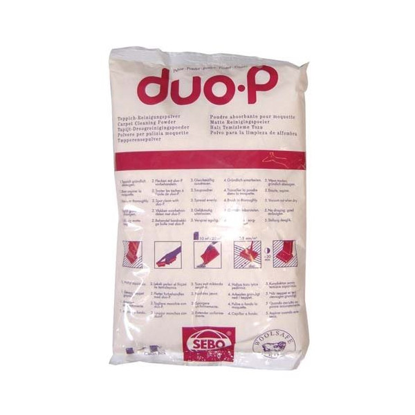 SEBO - Poudre absorbante moquette tapis 500g Sebo