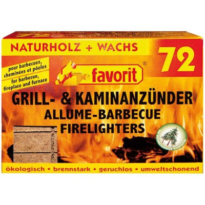 ALLUME FEU BOIS COMPRESSE X72  1828 (Vendu par 1)