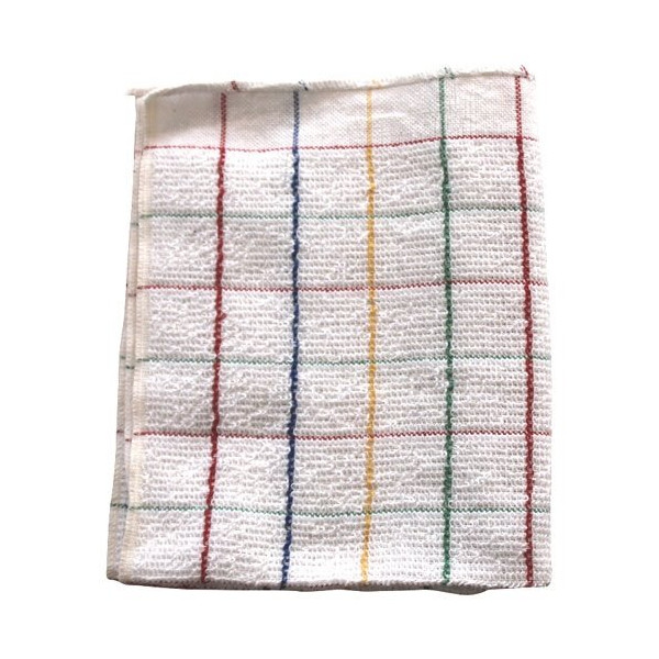 TISSAGES DE BEAULIEU - Serpillière bm blanche 50x60