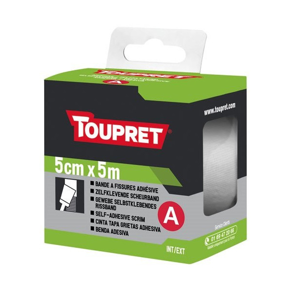 TOUPRET - Calicot adhésif rouleau 5x5m cac0505 gsa