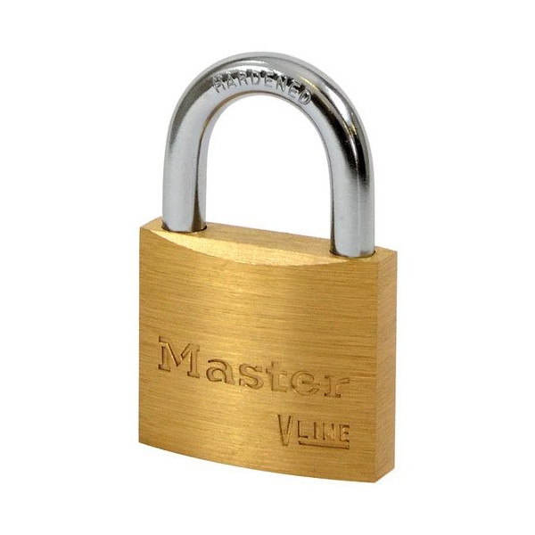 MASTER LOCK - Cadenas laiton 40mm anse 22mm vrac .4140
