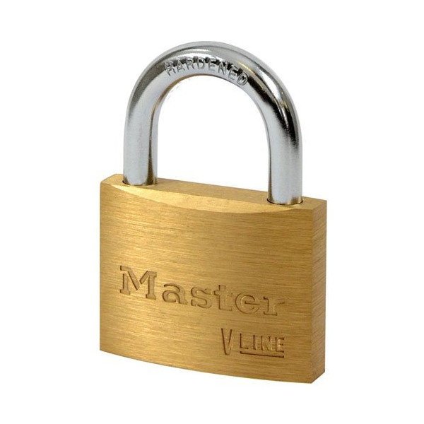 MASTER LOCK - Cadenas laiton 50mm anse 25mm vrac 4150