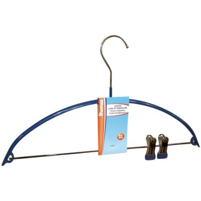 CINTRE ANTIDERAPANT AVEC PINCES (Vendu par 1)