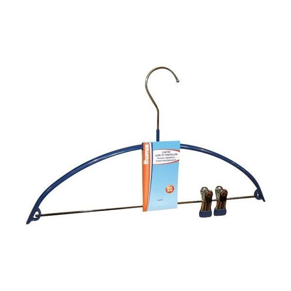 THOMAS - Cintre antidérapant avec pinces