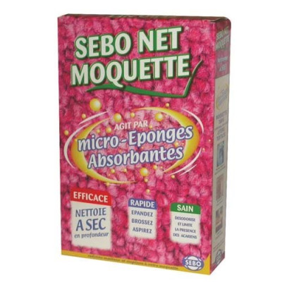 POUDRE MOQUETTE RECHARGE SEBO 500G 482 (Vendu par 1)