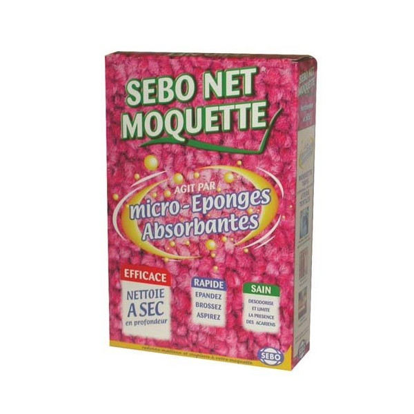 SEBO - Poudre absorbante moquette recharge 500g Sebo