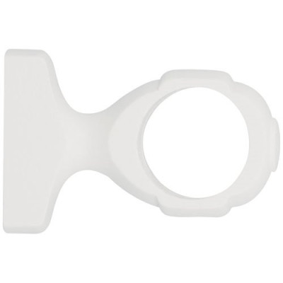 SUPPORT D.35 MONOBLOC COURT BLANC (Vendu par 1)