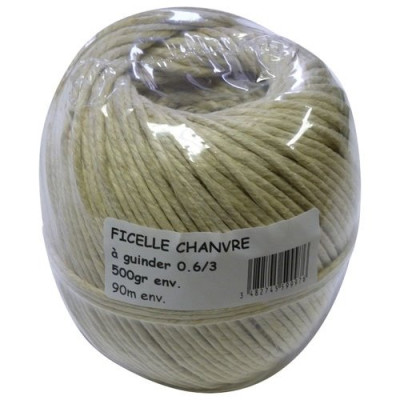 FICELLE A GUINDER PELOTE DE 500G (Vendu par 1)