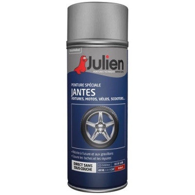 JULIEN VEHIDECOR BBE 400ML GRIS JANTES (Vendu par 1)