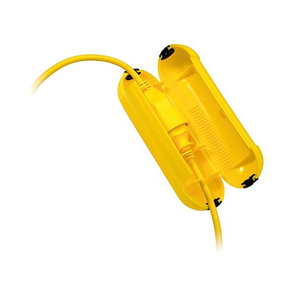 PROFILE  - Boîtier étanche fiche électrique jaune