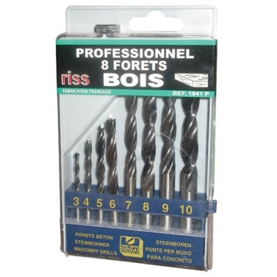 FORETS BOIS 8P.COFFRET PLAST SC