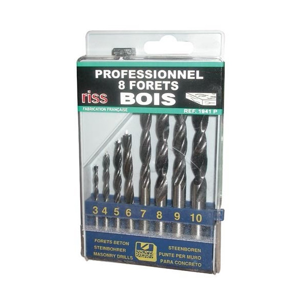 RISS - Forets bois 8p. coffret plast sc