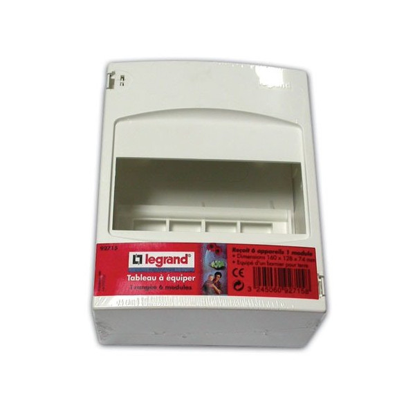 LEGRAND - Coffret 6 modules +bornier terre vrac