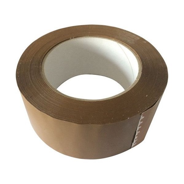 GEKO - Adhésif emballage polypropylène 50mmx132m havane