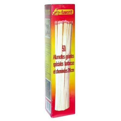 ALLUMETTE GEANTE 20CM BOITE DE50 1241 (Vendu par 1)
