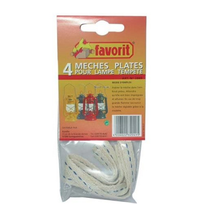 MECHE PLATE LANTERNE HUILE/PET.X4 2049 (Vendu par 1)