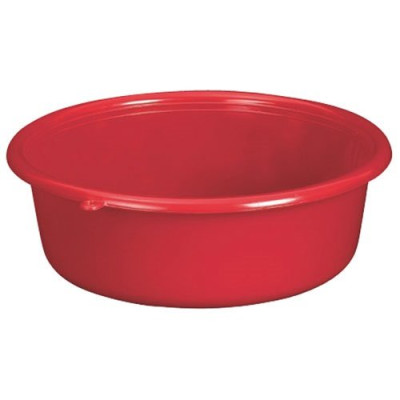 CUVETTE RONDE D21X6CM 1.5L ROUGE (Vendu par 1)