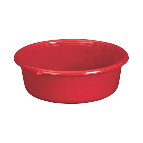ALUMINIUM ET PLASTIQ - Cuvette ronde d21x6cm 1.5l rouge