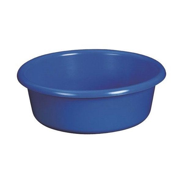 ALUMINIUM ET PLASTIQ - Cuvette ronde d32x11cm 5l bleu