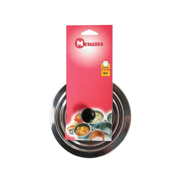 METALTEX - Couvercle inox multidiamètre 16 à 21 cm