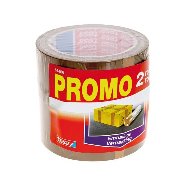 TESA - Promo emballage PP 66mx50mm x2
