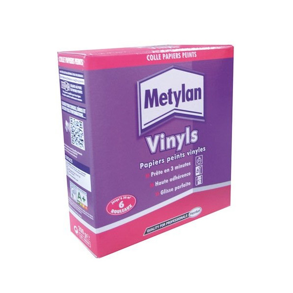 METYLAN - Metylan colle papiers peints vinyls coloré 200g