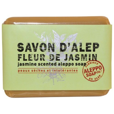 SAVON D'ALEP FLEUR DE JASMIN 100G (Vendu par 1)