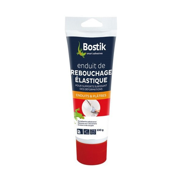 BOSTIK - Enduit de rebouchage élastique tube 330g