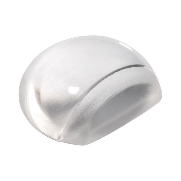 INOFIX - Butée de porte adhésive semi sphérique transparent blister