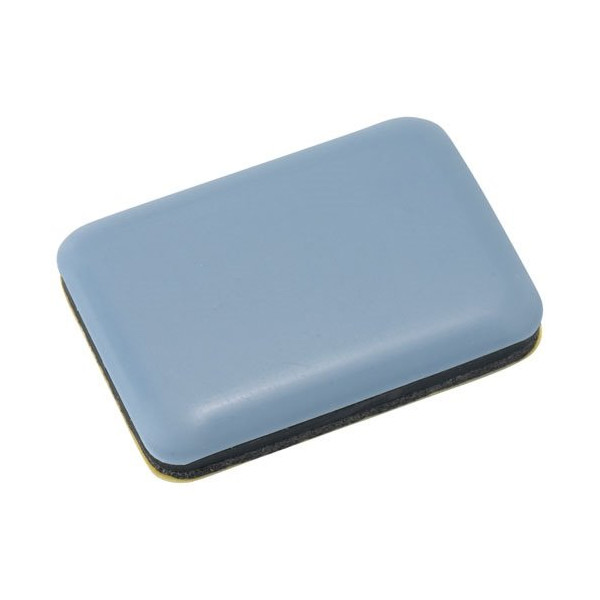 INOFIX - Patin glisseur pour meuble 35x25 mm gris en blister