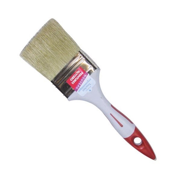 SAVY - Pinceau plat bimatière peinture mate satinée 30mm