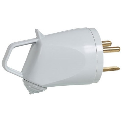 FICHE M 20A 2P+T A ANNEAU GRIS VRAC