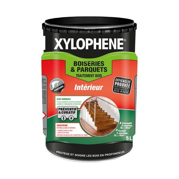 XYLOPHENE - Xylophène boiseries parquet 5l 25ans