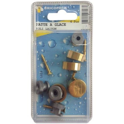 PATTE A GLACE POLI LAITON BL (Vendu par 1)