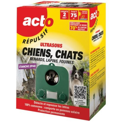 RETRO REPUL.ULTRASON CHIENS CHATS (Vendu par 1)